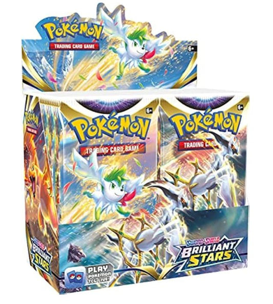 Pokémon TCG: Sword & Shield-Brilliant Stars Booster Display Box