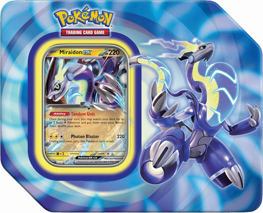 Pokémon TCG: Paldea Legends Tin (Miraidon ex)