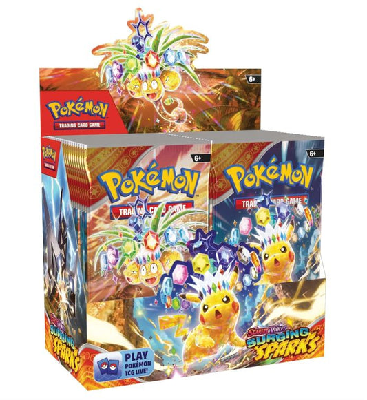 Pokémon TCG: Scarlet & Violet-Surging Sparks Booster Display Box