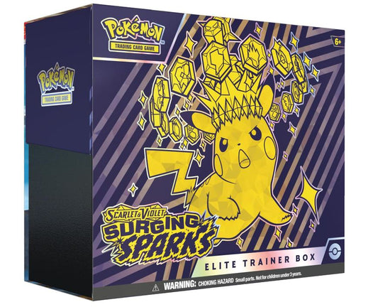 Pokémon TCG: Scarlet & Violet-Surging Sparks Elite Trainer Box