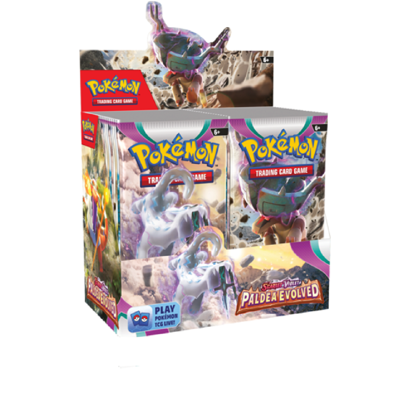 Pokémon: Scarlet & Violet - Paldea Evolved Booster Box